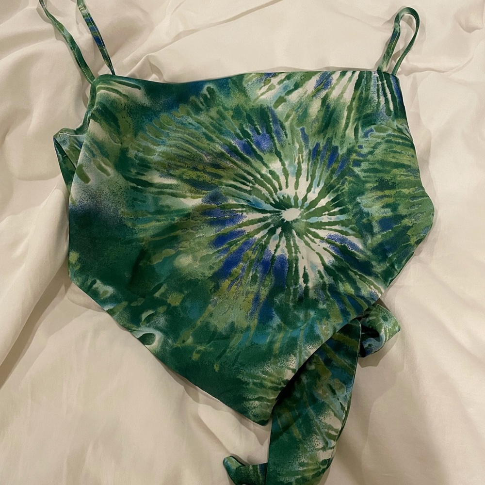 Beautiful Silk Scarf Top
